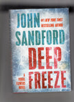 John Sandford Deep Freeze Hard Cover w/ Duse Jacket First Print 2017 VFNM