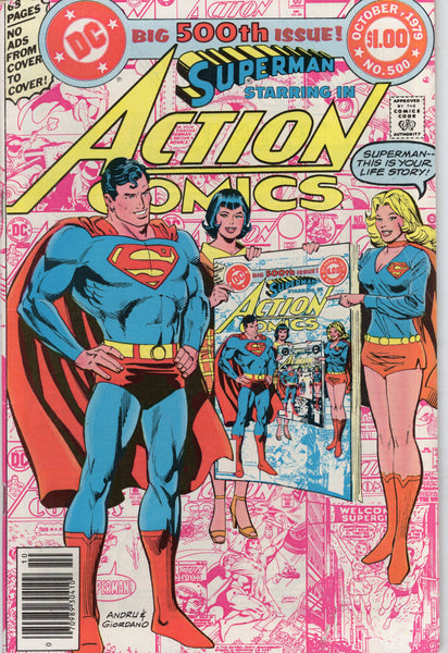Action Comics #500 Dollar Giant Infinity Cover FVF