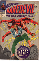 Daredevil The Man Without Fear vs Ka-Zar? #24 FN-