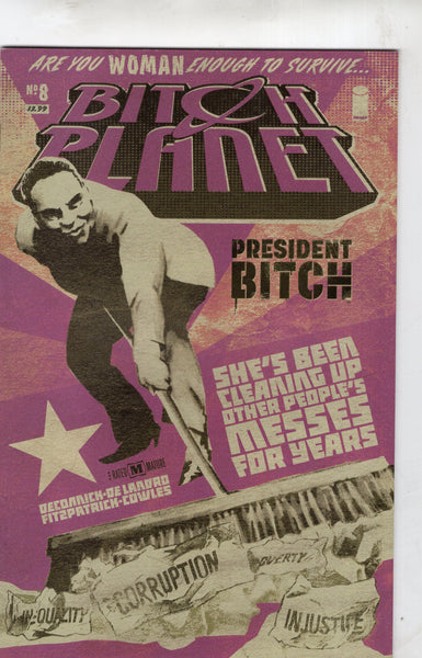 Bitch Planet #8 President Bitch HTF Indy Mature Readers VFNM