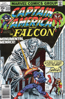 Captain America #222 The Monumental Menace! Bronze Age Classic! FN