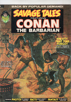 Savage Tales #2 Featuring Conan The Barbarian Bronze Age Key Magazine FVF