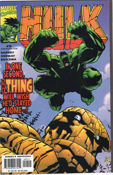 Hulk #9 The Thing Wishes He Stayed Home! NM