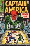 Captain America #103 The Weakest Link! Silver Age Key Kirby, Red Skull, WOW! FN