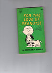 For the Love of Peanuts Crest Books 1963 VG