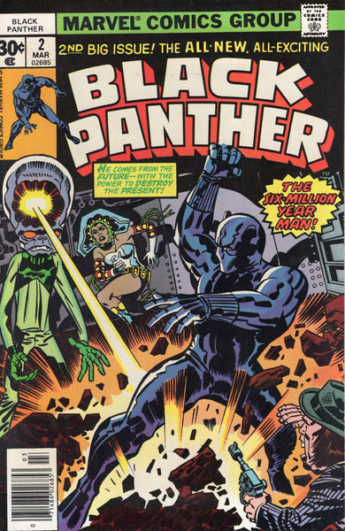 Black Panther #2 All-New, All Exciting! Bronze Age Kirby Classic VF-