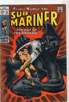 Sub-Mariner #15 The Day Of The Dragon!" Silver Age VG