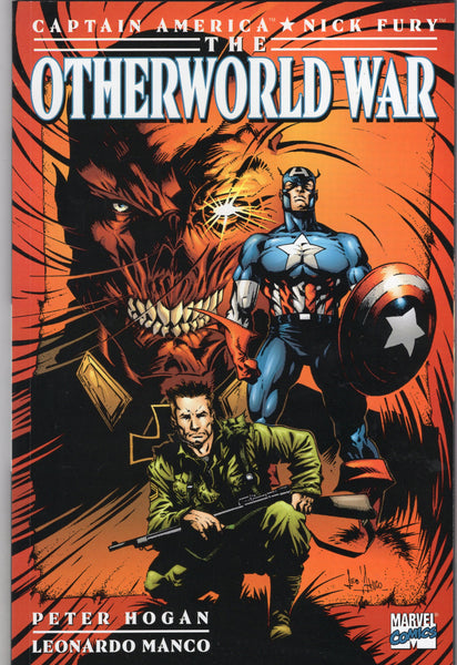 Captain America / Nick Fury The Otherworld War Graphic Novel Prestige Format VFNM