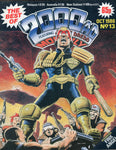 Best Of 2000 AD Monthly #13 1986 HTF Judge Dredd Over sized Magazine FN