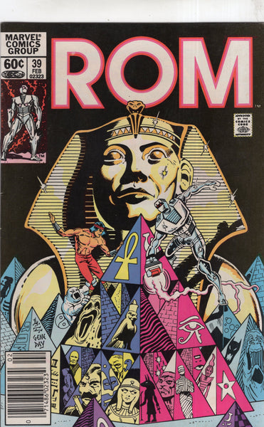 Rom Spaceknight #39 News Stand Variant FVF