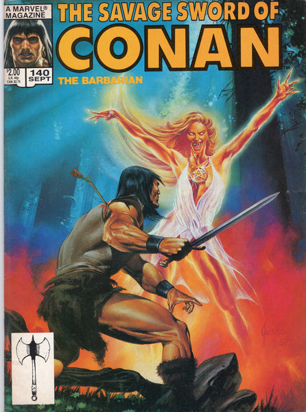 Savage Sword of Conan #140 FN