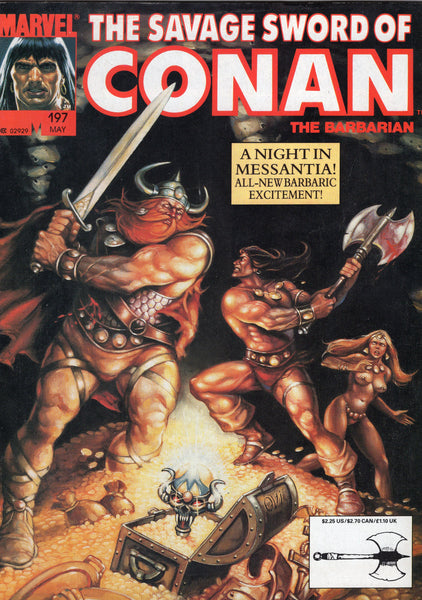 Savage Sword of Conan #197 VGFN