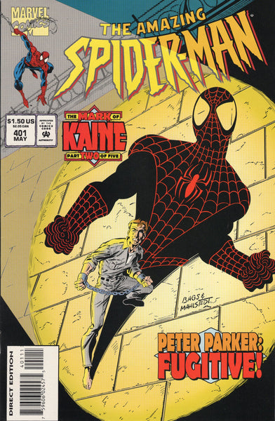 Amazing Spider-Man #401 The Mark Of Kane NM-