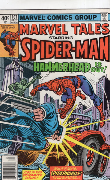 Marvel Tales #107 Hammerhead is Out! + The Spider-Mobile Bronze Age REPRINT VF-