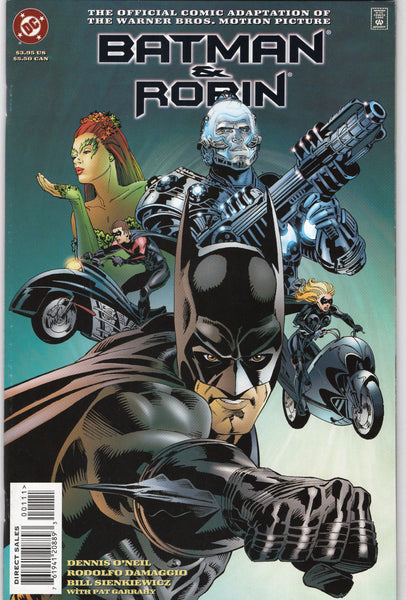 Batman & Robin Official Comic Adaptation Standard Cover VFNM