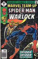 Marvel Team-Up #55 Spidey And Warlock Byrne Art! VGFN