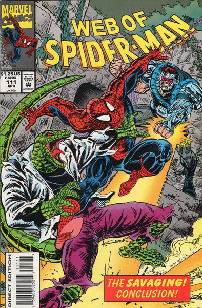 Web of Spider-Man #111 VFNM