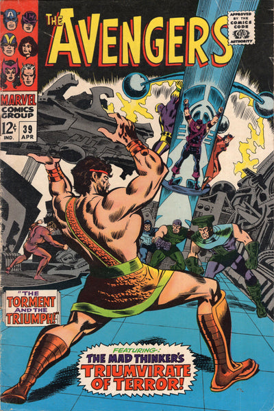 Avengers #39 "the Black Widow a Traitor?" Silver Age Semi-Key VG
