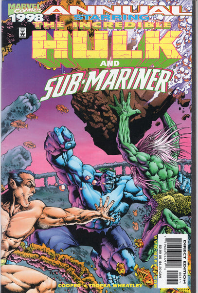 Marvel Comics Annual 1998 Incredible Hulk and Sub-Mariner FN
