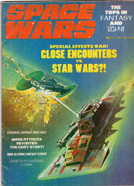 Space Wars Vol 2 #2 Bronze Age Sci-Fi Star Wars VG