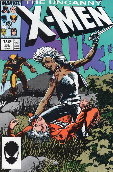 Uncanny X-Men #216 Barry Smith Storm Cover VF