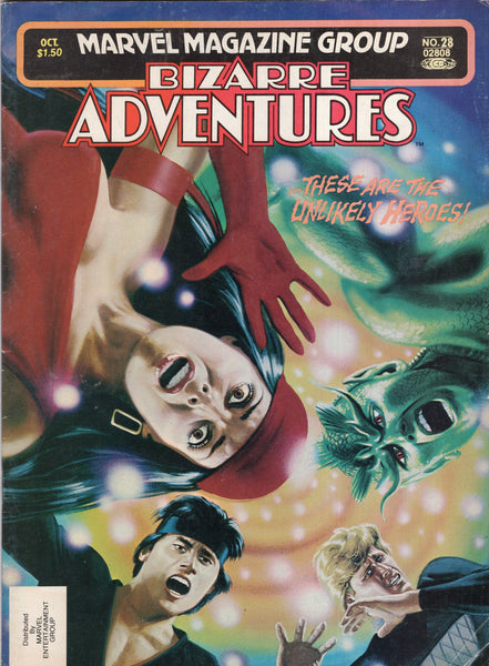 Bizarre Adventures #28 Rare Frank Miller Elektra Story VGFN