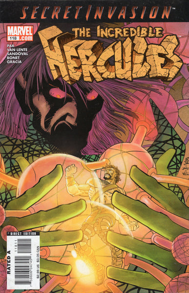 Incredible Hercules #118 Secret Invasion FN