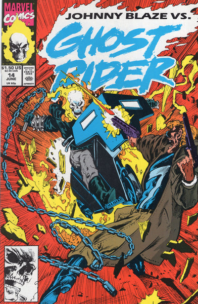 Ghost Rider Vol 2 #14 VS Johnny Blaze? VF