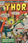 Thor #240 "When Gods Make War!" Bronze Age Classic FN