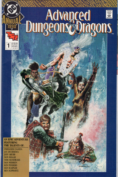 Advanced Dungeons And Dragons Annual #1 TSR VF