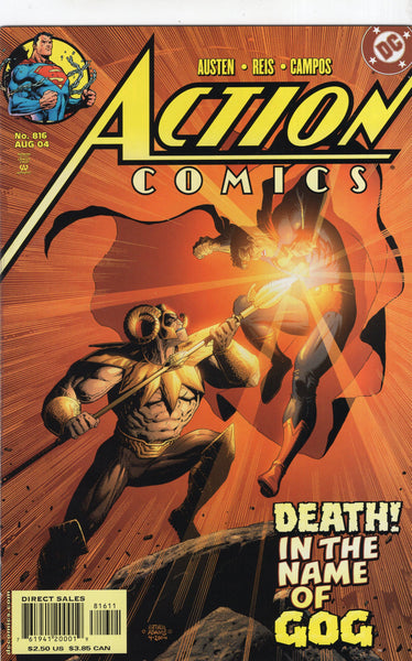 Action Comics #816 Death In The Name Of Gog! VF