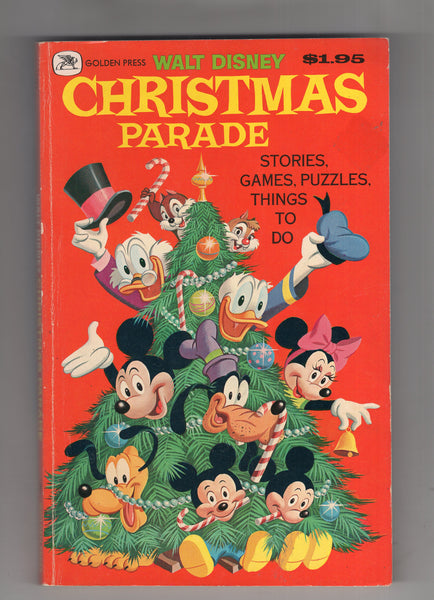 Walt Disney Christmas Parade Golden Press 1977 FN