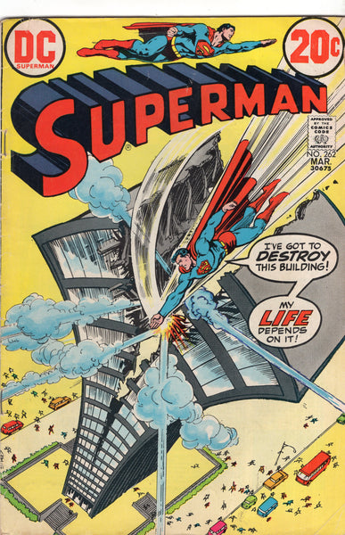 Superman #262 "My Life Depends On It!" Bronze Age Reader GVG