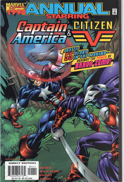 Captain America Annual 1998 VFNM