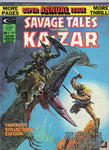Savage Tales Annual #1 Ka-Zar VG