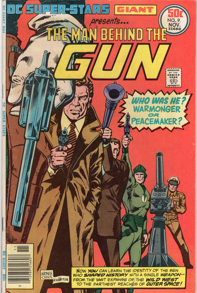 DC Super-Stars #9 "The Man Behind The Gun" Bronze Age FN