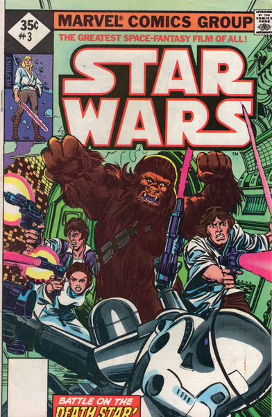 Star Wars #3 REPRINT 35 Cent Cover VG