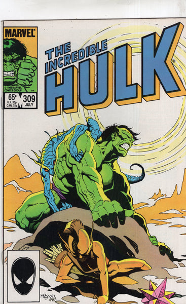 Incredible Hulk #309 Mignola Cover Art FVF