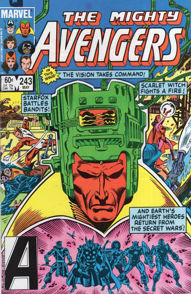 Avengers #243 The Vision Takes Command! VF+