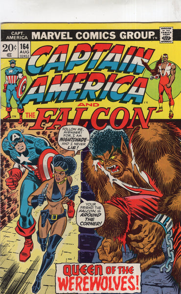 Captain America #164 First Appearance Nightshade! Bronze Age Key FN