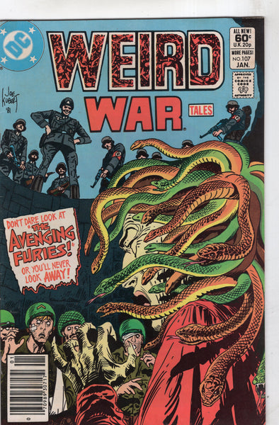 Weird War Tales #107 "The Avenging Furies" News Stand Variant FN