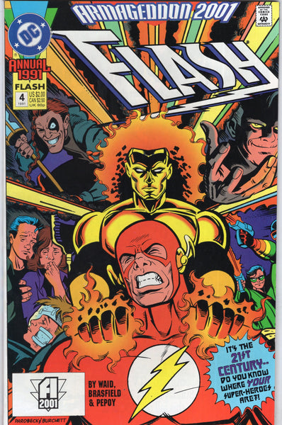Flash Annual #4 Armageddon 2001! VF-