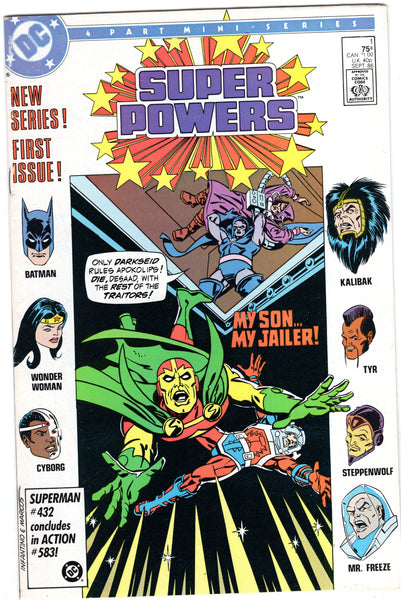 Superpowers #1 DC Mini-Series VF