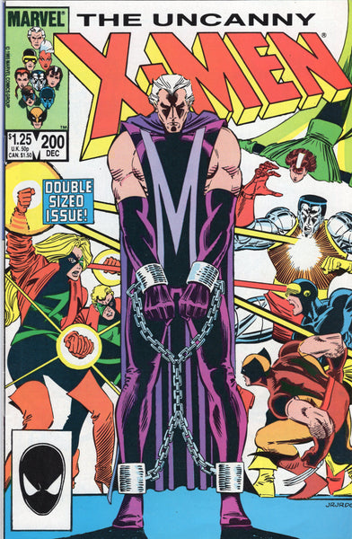 Uncanny X-Men #200 Magneto In Chains! VFNM