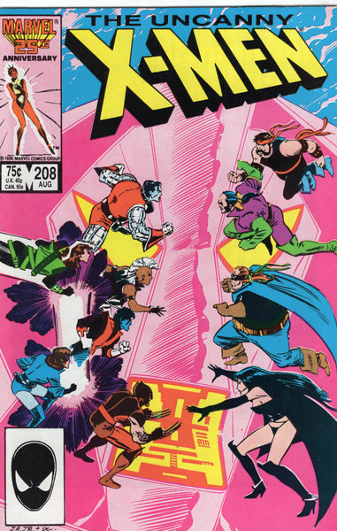 Uncanny X-Men #208 VFNM