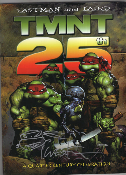 Teenage Mutant Ninja Turtles Heavy Metal 25th Anniversary Celebration Signed And Sketched by Kevin Eastman