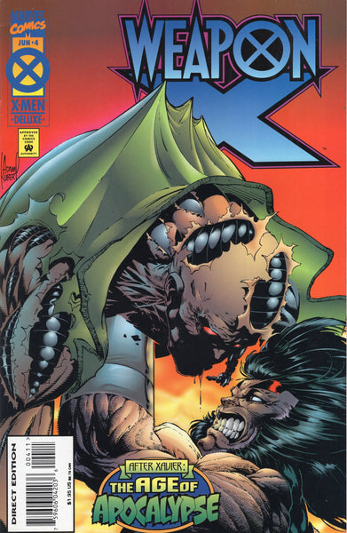 Weapon X #4 Age Of Apocalypse Wolverine VF