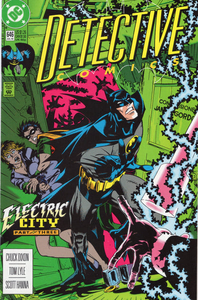 Detective Comics #646 Electric City! FVF