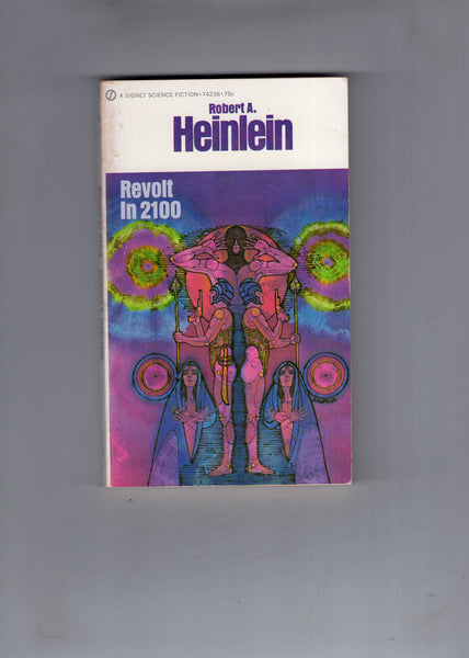 Robert A. Heinlein "Revolt In 2100" Vintage Sci-Fi Paperback FN