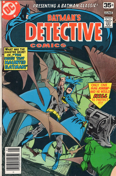 Detective Comics #477 The House That Haunted Batman! Marshall Rogers Art, One Of His Best in Fine